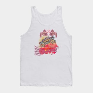 BLAZING MONSTER TRUCK Tank Top